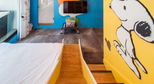 Четырёхместный номер Standard с балконом Migo Homestay