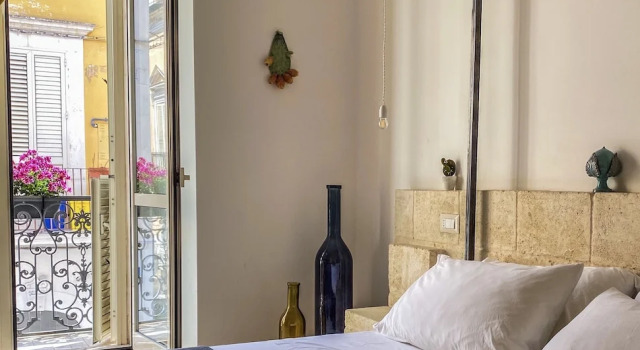 Двухместный номер Deluxe с балконом Casa Manfredi DAngiò