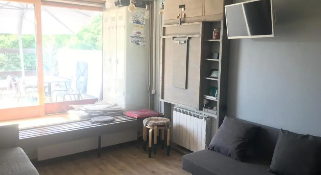 Апартаменты Studio 4p au pied du château de Murol