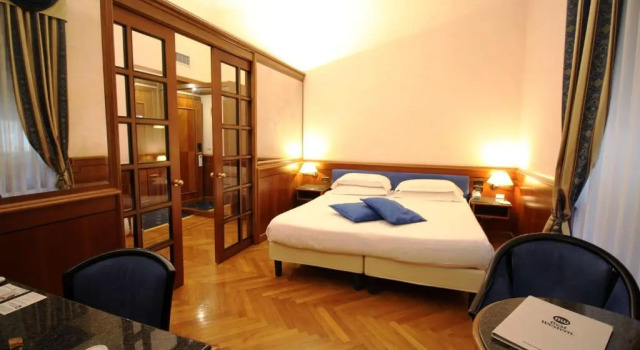 Четырёхместный номер Standard Best Western Hotel Moderno Verdi