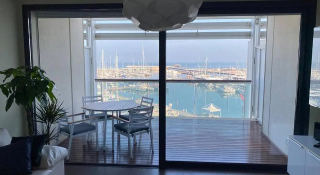 Апартаменты Appartamento con terrazza vista Darsena di Rimini