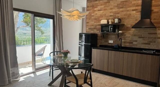 Апартаменты c 1 комнатой с видом на сад CASA YANGUAS APARTAMENTOS RURALES EN LAUJAR DE ANDARAx