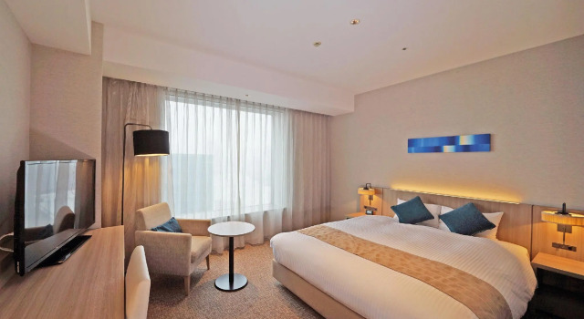 Двухместный номер Deluxe Hilton Garden Inn Yokohama Minatomirai