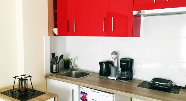 Апартаменты c 1 комнатой с балконом Monad Apartments Karaoli