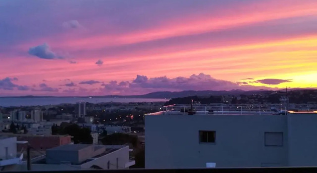 Greeter-Appartement avec vue mer, parking et piscine