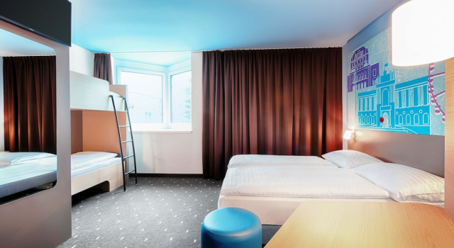 Четырёхместный номер Standard B&B Hotel Wien-Meidling