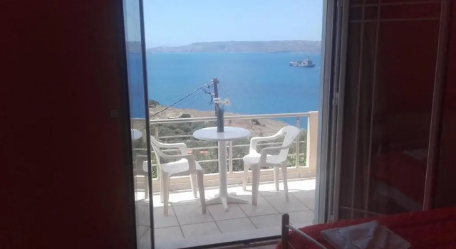 Двухместный номер Standard с балконом и с видом на море Olympic View Guesthouse