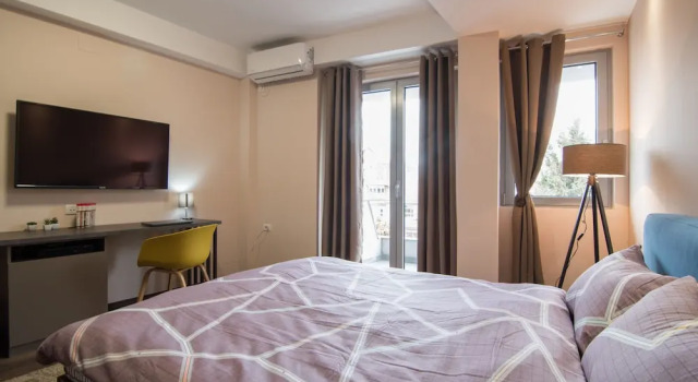 Двухместный номер Deluxe с балконом Vanilla Boutique Apartments