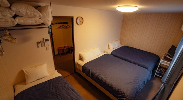 Семейный номер Standard с балконом Bens Guesthouse Kyoto