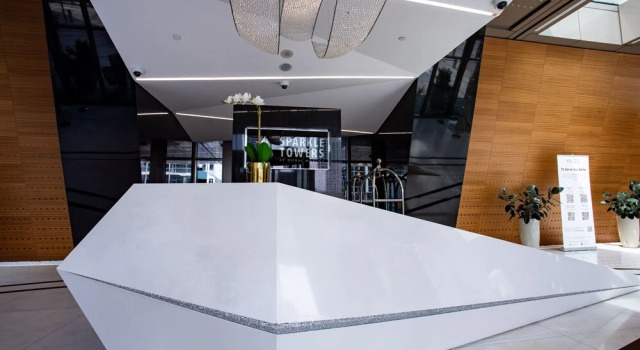Super Elegant studio apartment-Sparkle tower By SWEET HOMES, Забронировать Апартаменты/квартира СПА-отели Эмирата Дубая, рядом с Станция метро Jumeirah Lake Towers, SPA-услуги