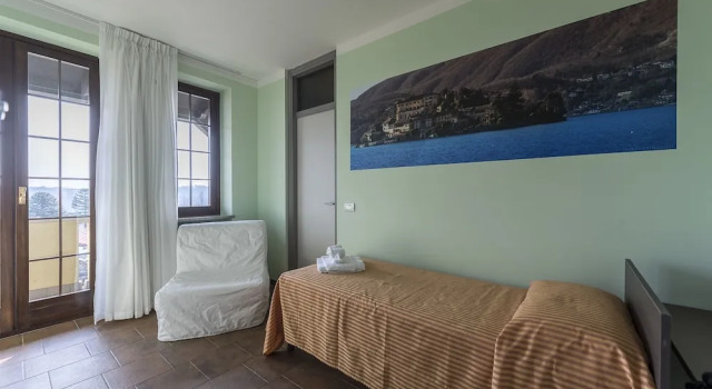 Camera singola Standard con balcone Albergo Residence Isotta