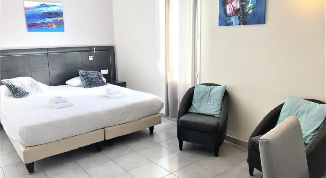 Superior Double room Hotel Restaurant Le Gardon - Pont du Gard