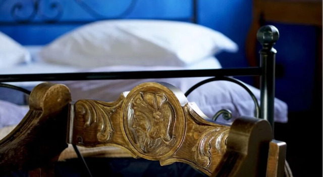 Superior- dobbelt suite med altan med havudsigt B&B Villa Bency