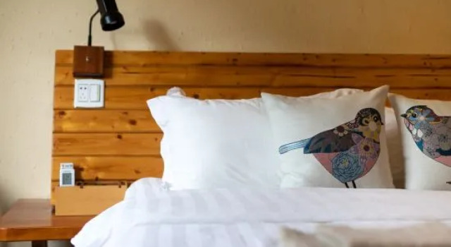 Люкс с балконом Moganshan Bamboo View Guesthouse