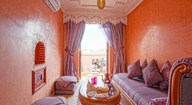 Двухместный номер Deluxe с балконом Riad Casa Lalla