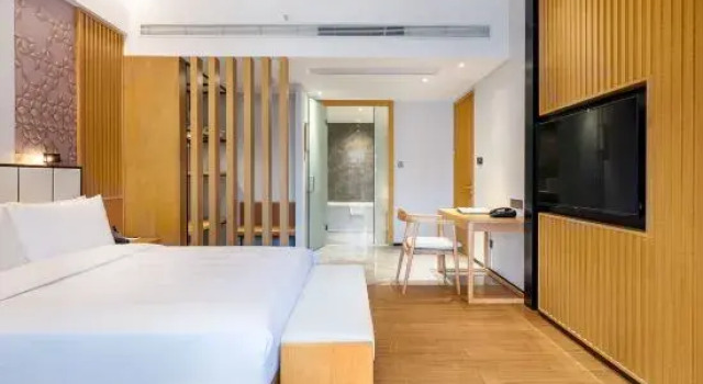 Семейный люкс Deluxe с 2 комнатами The QUBE Hotel Sanya Haitang Bay