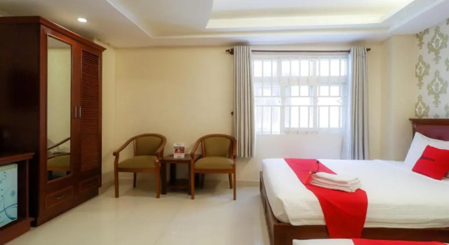 Kim Dung Hotel Tran Quang Khai, Забронировать Отель Отели Хошимина с парковкой, рядом с Vinh Nghiem Pagoda, Парковка