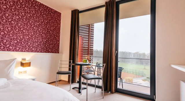 Двухместный номер Deluxe с балконом и с видом на сад K-Triumf Resort