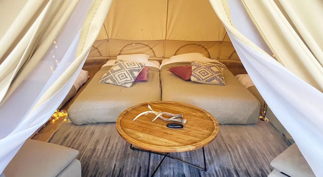 COUSCOUS Glamping Manazuru, Buchen Sie Campingplatz Yugawara Kanagawa