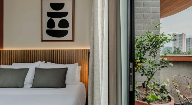 Номер Standard с балконом Heiss Hotel By Jalo