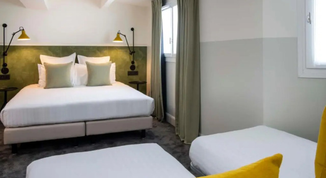 Четырёхместный номер Standard Hôtel Des Mines