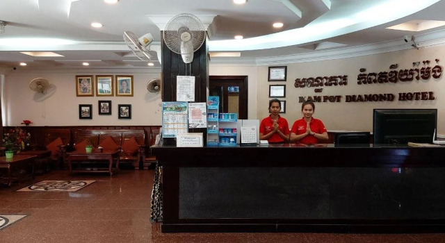 Kampot Diamond Hotel, Забронировать Отель Кампот Phnum Bokor National Park, рядом с Kampot Train Station