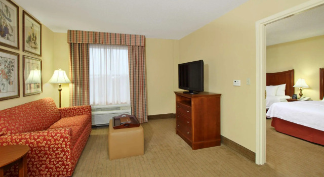 Четырёхместный люкс c 1 комнатой Homewood Suites by Hilton Chesapeake - Greenbrier