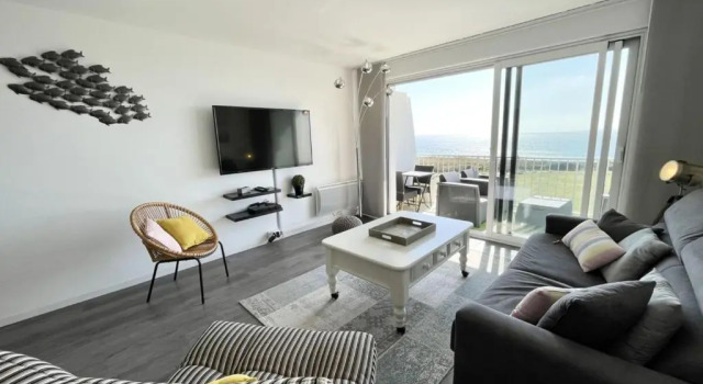Апартаменты Magnifique T2 Archi Cosy Vue Mer 180 Piscine