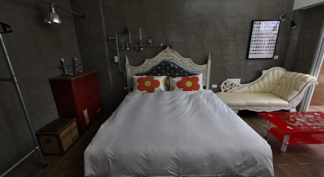 Standardowy dwuosobowy pokój i balkonem Oia Cafe B&B