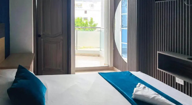 Двухместный номер Standard с балконом Hotel Caribe Real Inn