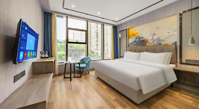 Huanlesong Huayuan Hotel (Chongqing Jiangbei Airport Huixing Light Rail Station), Prenota Hotel Hotel a Chongqing Area con parcheggio, Parcheggio