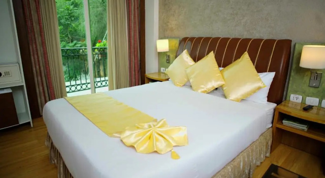 Одноместный номер Standard с видом на бассейн Bonanza Addis Hotel