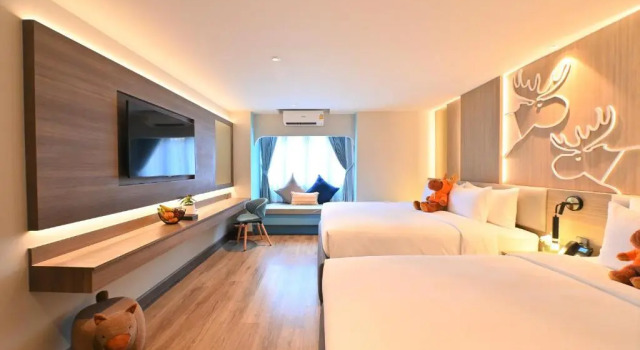 Трёхместный номер Standard Moose Hotel Nimman