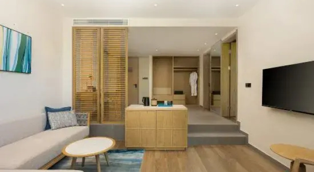 Четырёхместный люкс c 1 комнатой с красивым видом из окна Holiday Inn Hainan Xiangshui Bay by IHG