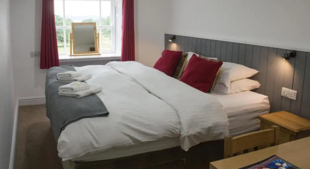 Standard- dobbelt værelse med søudsigt Brathay Hall