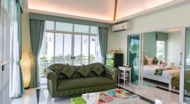 Вилла с 2 комнатами Tubtim Siam River Kwai Resort