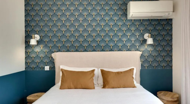 Двухместный номер с видом на море Hôtel & Spa Les Mouettes