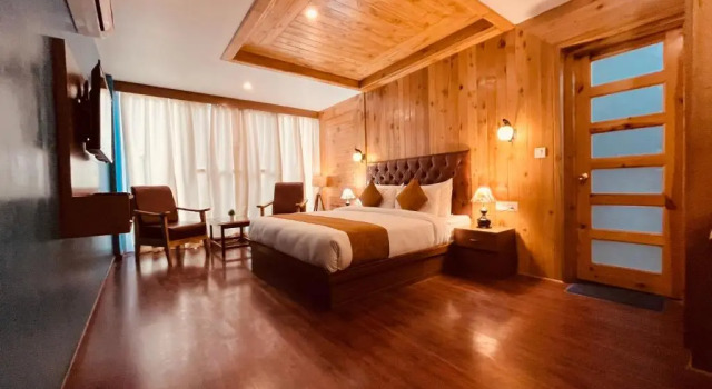New Vistas Inn - Five Star Luxury Hotel Near Mall Road Manali, Забронировать Отель Отели Манали с завтраком, Завтраки