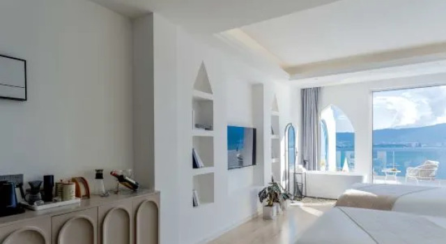 Семейный люкс с 2 комнатами Dali Dandi Cliff Seaview Image Holiday Meishu (Bohai Branch)