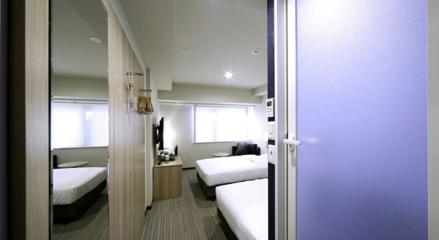 Двухместный номер Deluxe Travelodge Kyoto Shijo Kawaramachi