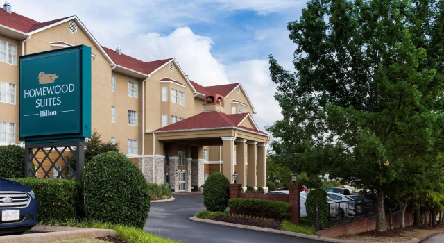 Кровать в общем номере Homewood Suites by Hilton Chattanooga - Hamilton Place