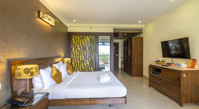 Deluxe huone parvekkeella Varanda Do Mar