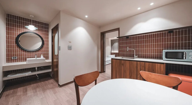 Двухместный семейный номер Standard Gyeongju Coolstay hotel
