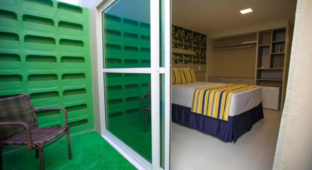 Номер Deluxe Baía Branca Porto de Galinhas