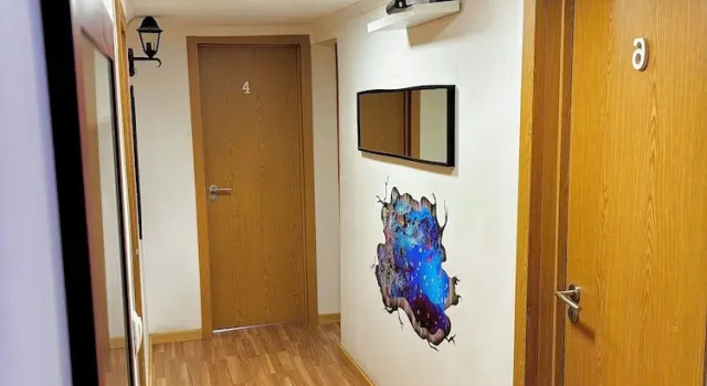 Кровать в общем номере Room-3lisbon Downtown Private Bedroom Ri