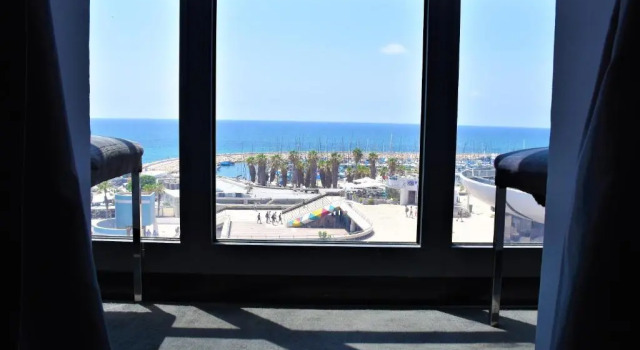 Двухместный номер Deluxe с видом на море Seaside Hotel by Zvieli Hotels - Shelter Access