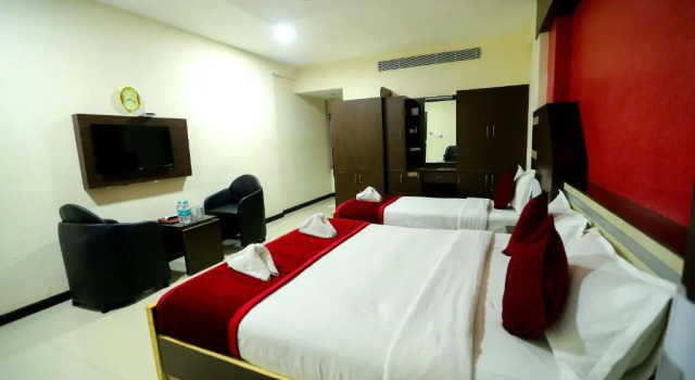 Трёхместный номер Deluxe с красивым видом из окна HOTEL ROCK FORT VIEW by Park Elanza