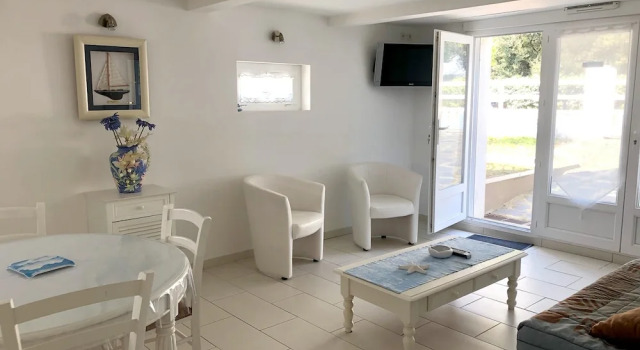 Apartment With 2 Bedrooms In Saint Michel Chef Chef With Furnished Terrace 300 M From The Beach, Забронировать Апартаменты/квартира Сен-Мишель-Шеф-Шеф Loire-Atlantique