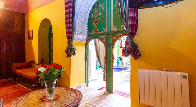 Двухместный номер Standard Riad LE DROMADAIRE BLEU by Weekome