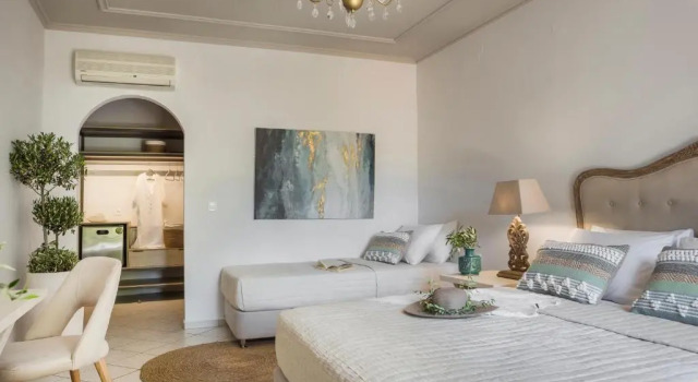 Семейный номер Standard с частичным видом на море Makis Hotel